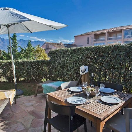 Mare Appart Avec Jardin Et Bbq Vue Mer Et Montagne Plage Et Port A 2 Pas 칼비 외부 사진